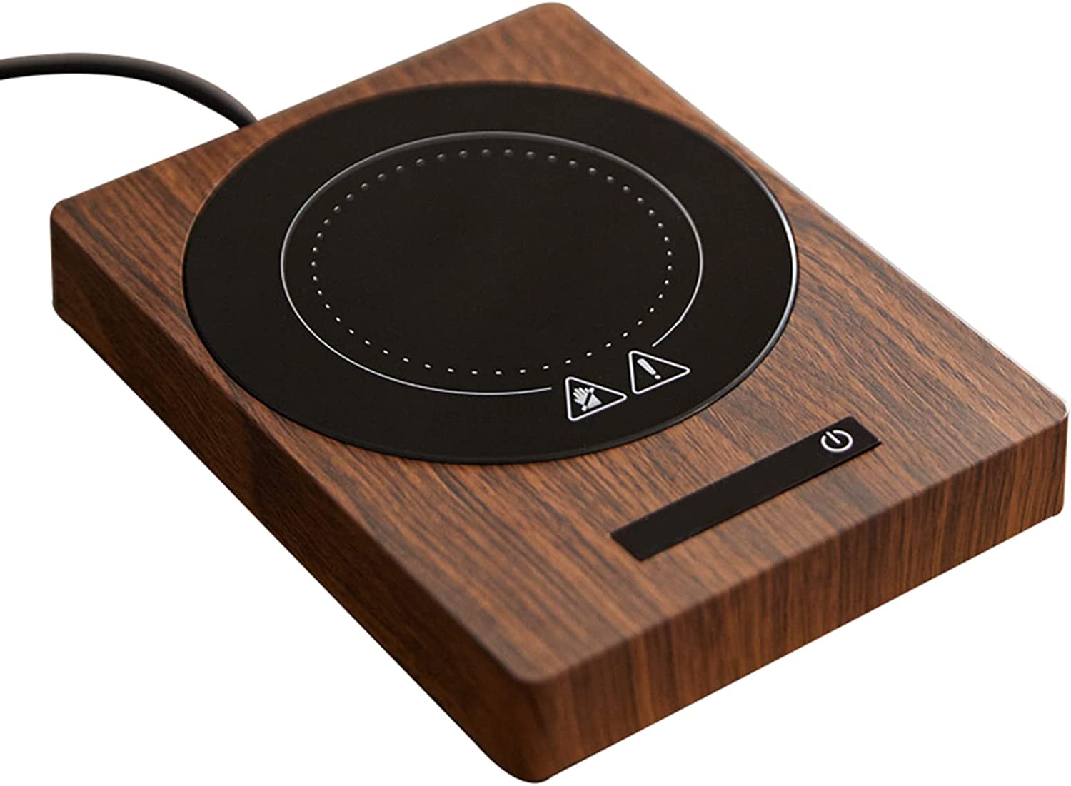 【激安開催】カップウォーマーマグカップ保温コースター5つ温度設定を備えた(最大100C) 重力センサー付き 電気 水/お茶/コーヒー/牛乳 など飲み物保温用 陶器/ガラス/ステンレス製 紙コップ対応コ