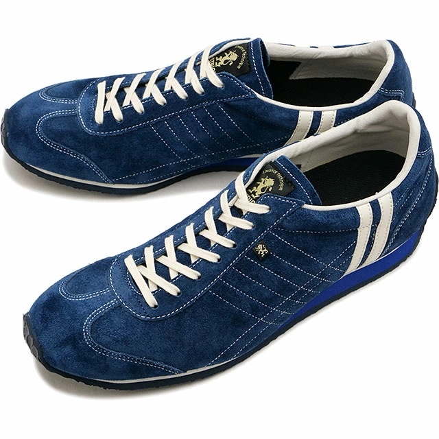 スニーカー アイリス・ベロア [582452] IRIS-VR メンズ 靴 日本製 シーズン限定 D.BLU ダークブルー