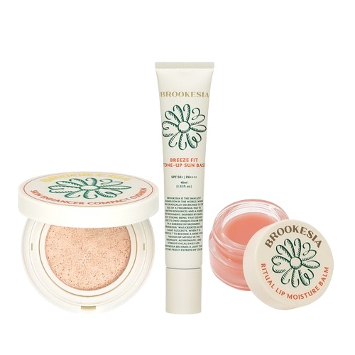 クッションファンデーション+トーンアップサンベース+リップバーム セット 8,557円