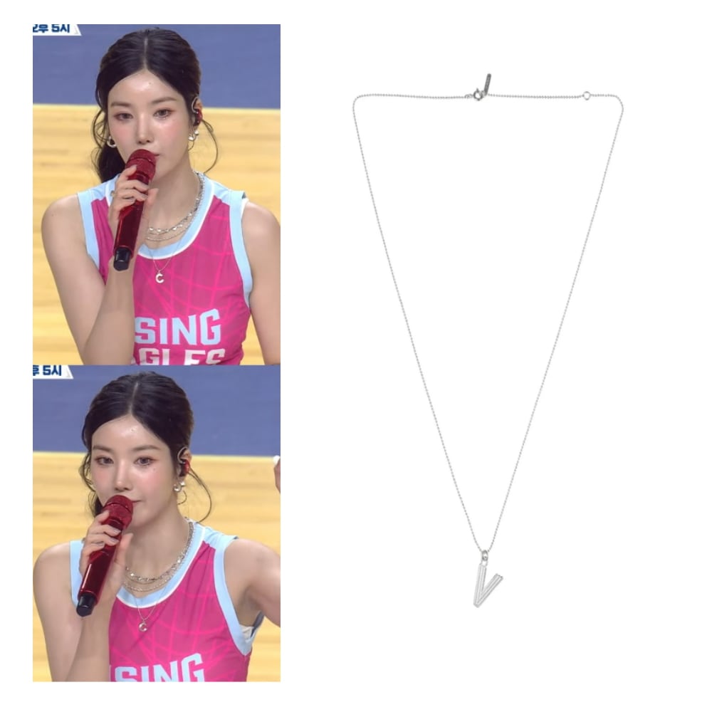 [KWON EUNBI着用] moi initial necklace