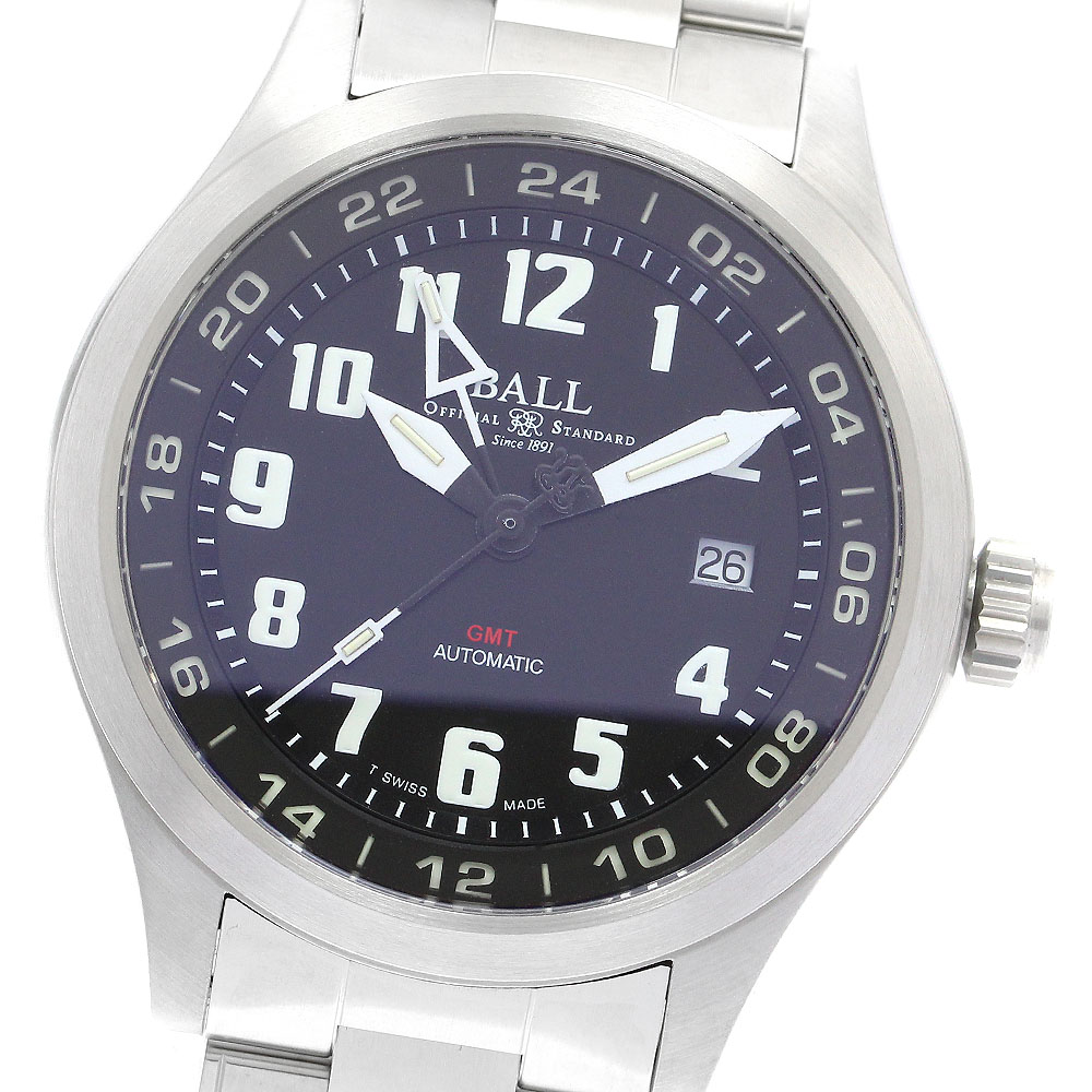 ボールウォッチ BALLWATCH GM1086C-S3-BK エンジニアII ナビゲーター デイト 自動巻き メンズ 未使用品 保証書付き_899251【中古】