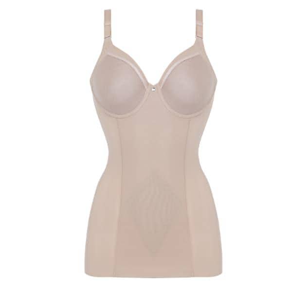 ミディアムタイプ モールドカップ ワイヤー ボディシェイパー(WBTM103B)