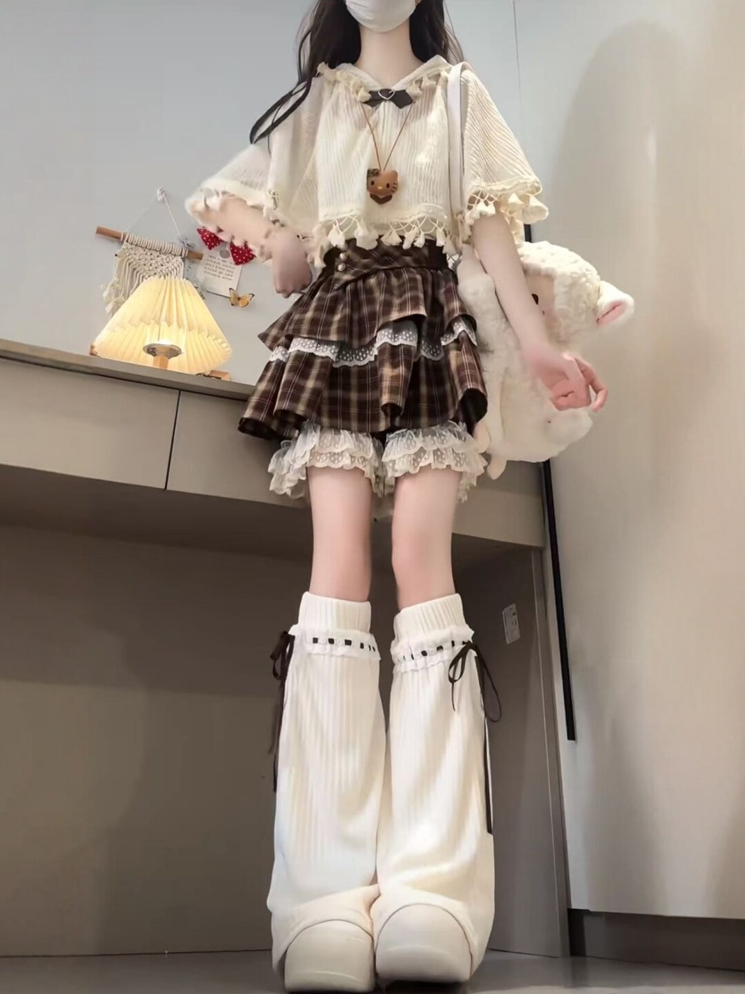 とても美しい夏の服一式2026年の素敵なケープトップスベストスカートパンツの若々しい印象の女性用3点セット