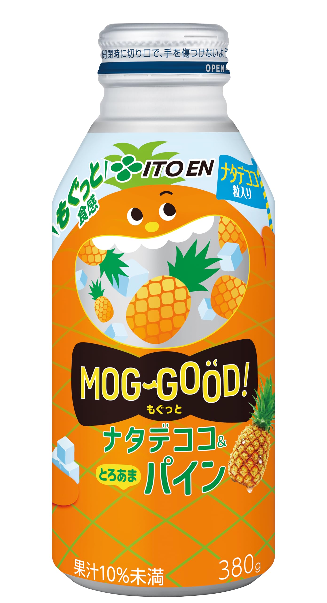 もぐっと ナタデココ＆とろあまパイン 380g×24本 ボトル缶