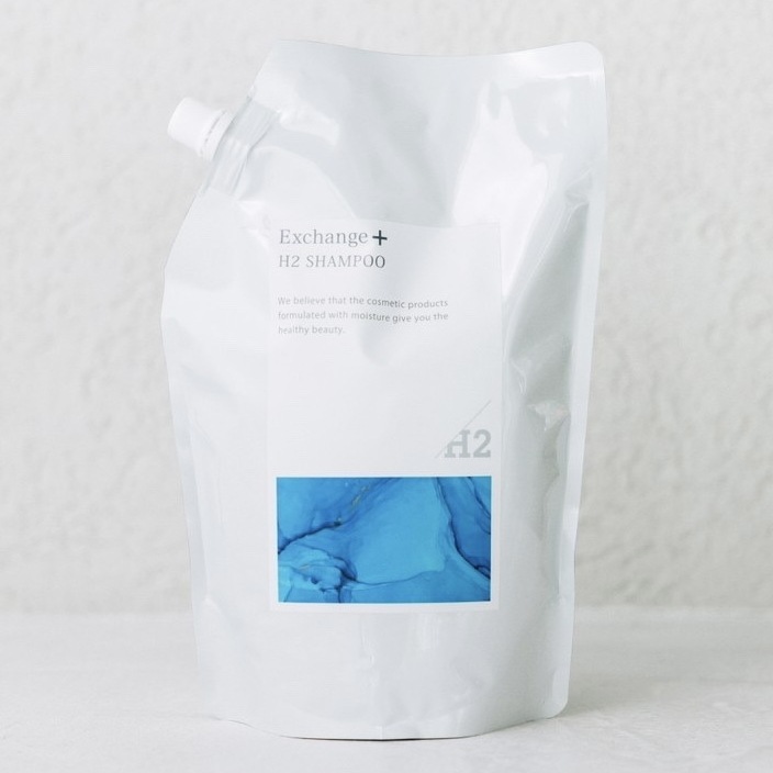 [国内正規品]ストリ Exchange+ H2シャンプー レフィル 1000ml 高濃度水素 ダメージケア エイジングケア サロンのみ購入でできる プロ専売品 水素ガスWater 酸化ダメージ