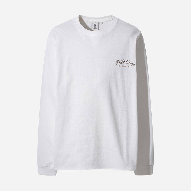 DOD キャンピングラビット グラフィック長袖Tシャツ (OFF WHITE 2) A5123SRL02OWH 366561