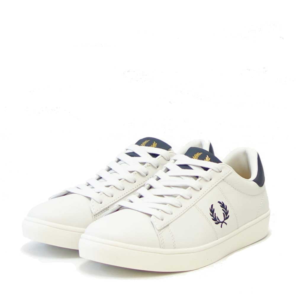 B 4334 254（ユニセックス）SPENCER LEATHER カラー：Porcelain 天然皮革のローカットスニーカー 展開サイズ 23cm 25cm 27cm 「靴」