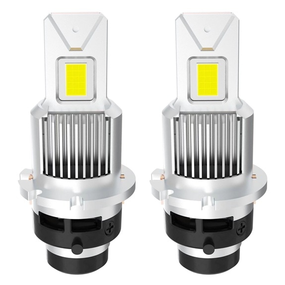 業界初ついに完成 純正球と簡単に交換するだけで HID を LED 化へ IS GSE2# H22.8 H25.4 HID D4S 装着車用 100%無加工で取付可能