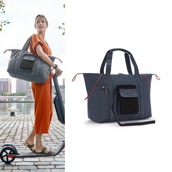 【Kipling】 キプリング ボストンバッグ スーツケース アートMデュオ KLABR05 DPDB