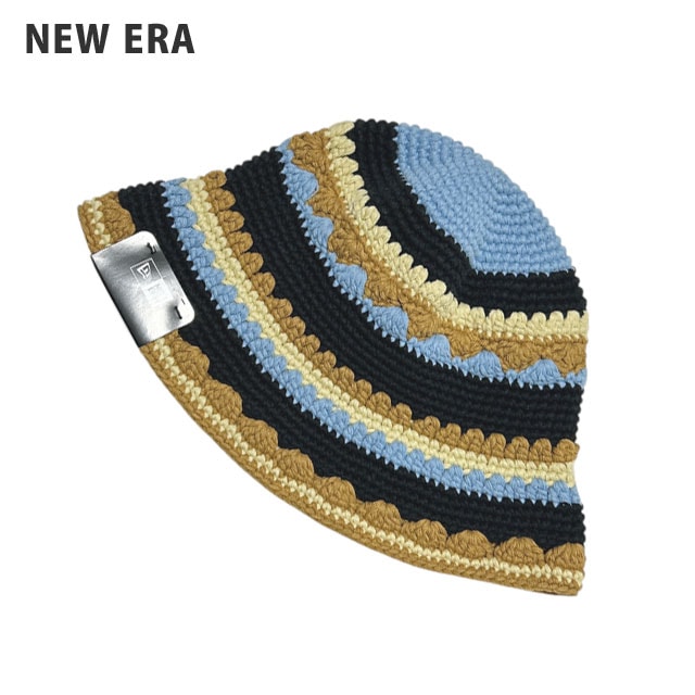 ニューエラ NEW ERA CROCHET KNIT TSD BO OSFM クロシェ ニット バケット ハット 14474873 NewEra 252-000556-014