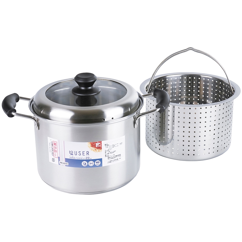 ローザー IH対応片手鍋18cm（ガラス窓付蓋） RB-2315 A076-063 ラッピング無料 のし無料 メッセージカード無料 ギフト 詰め合わせ ギフトセット 内祝い ご挨拶 A31