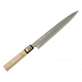 日本製 堺一文字吉國作 青二鋼 柳刃包丁 240mm