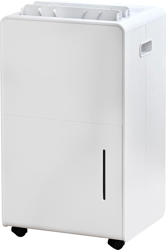 除湿機 衣類乾燥 除湿器 コンプレッサー式 小型 強力除湿 除湿量 6.0L 衣類乾燥モード 湿度コントロール運転 切タイマー キャスター付き マットホワイト EDC-H60(MW)