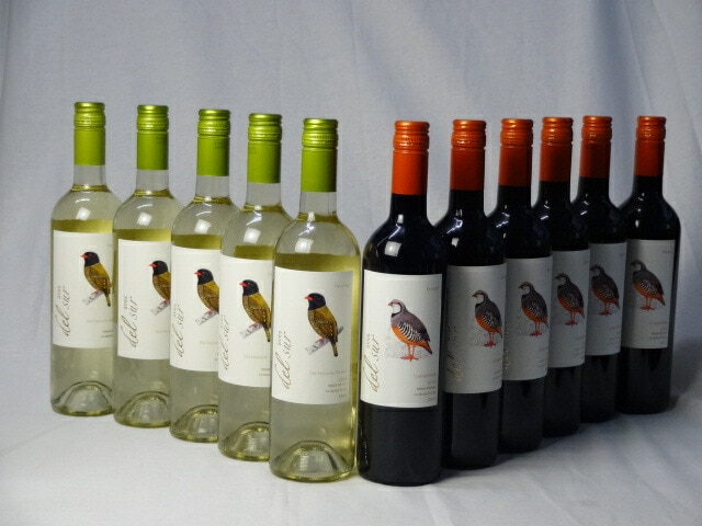 チリ白赤ワイン11本セット デルスール カルメネール ミディアムボディ6本 デルスール ソーヴィニ