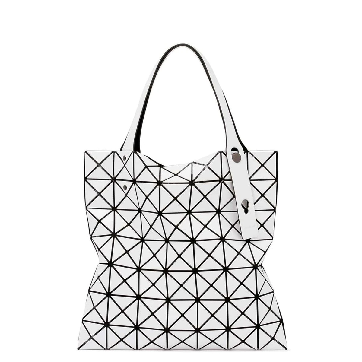 バオバオ BAO BAO ISSEY MIYAKE 【PRISM BASICS / プリズム】 トートバッグ SHINY ホワイト BB AG047 01