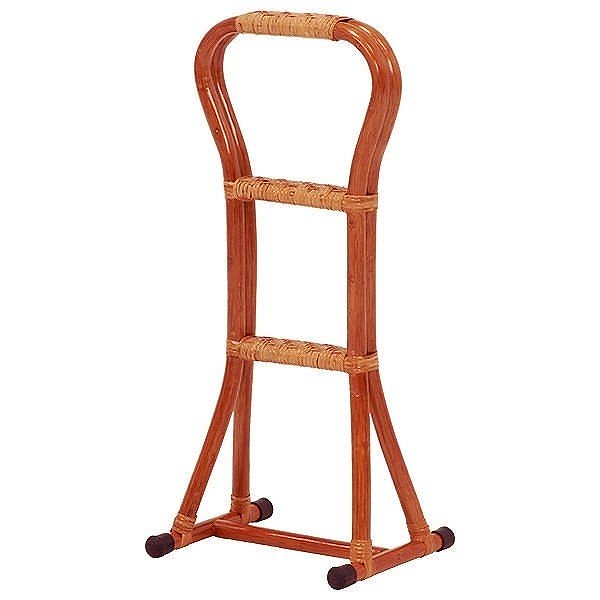 ラタン 立ち上がり補助 籐 ステッキ 軽い 丈夫 インテリア 家具