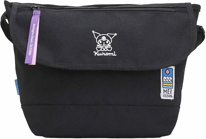 ショルダーバッグ キャラクターコラボ・横型 Shoulder bag 斜め掛け カジュアル(クロミ, Free Size)