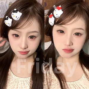 【3日で出荷】2個入り ハローキティ ヘアクリップ キティちゃんヘアクリップ ヘアアクセサリー 可愛い アクセサリー 前髪クリップ