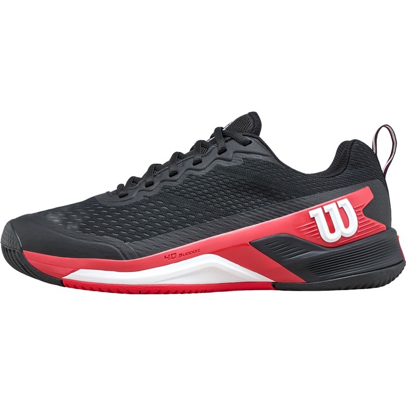 wilson(ウイルソン) RUSH PRO 4.5 BK/RD/WH テニスオールコートM (wrs334330u)