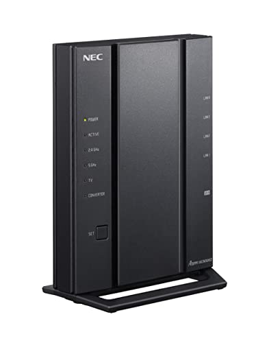 NEC WiFi ルーター AG2600HS2 4LDK 3階建向け Wi-Fi5 (11ac) / Atermシリーズ 4ストリーム (5GHz帯 / 2.4GHz