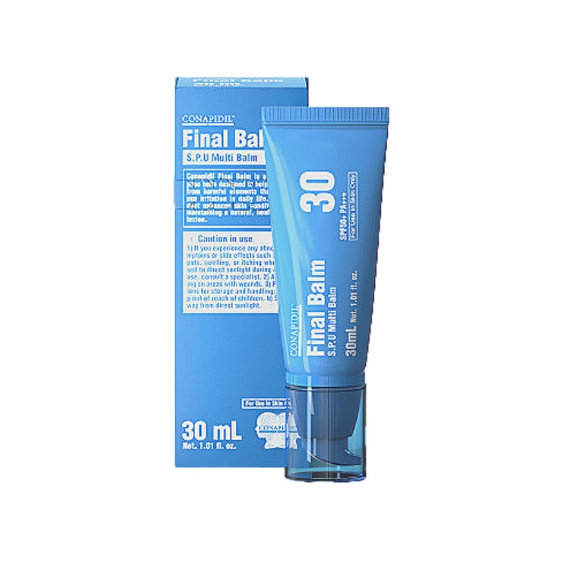 CONAPIDIL ファイナルバーム 30ml/トーンアップクリーム/BBクリーム/ファンデフリー/マルチバーム/再生クリーム/ニキビカバー