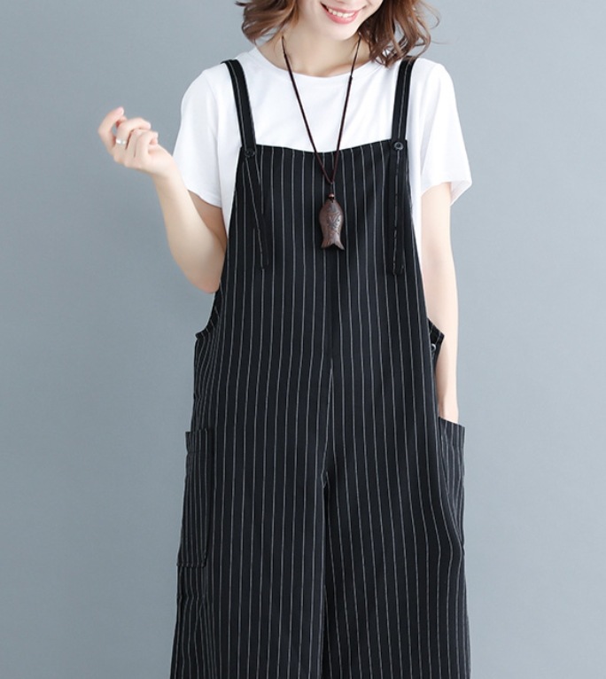 ボトムス デート モテアイテム サロペット パンツ ストライプ 可愛い きれいめ 上品 おしゃれ かっこいい 可愛い ラブリー キュート ガーリー クール モード系 セクシー エレガント 4,570円