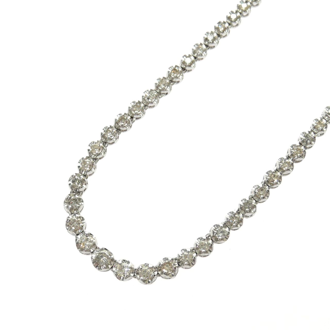 【未使用品】テニスネックレス Pt900 pt850 プラチナ ダイヤモンドネックレス 3.03ct 3.0ct 3ct 139石 レディース メンズ アクセサリー ジュエリー ダイヤネックレス