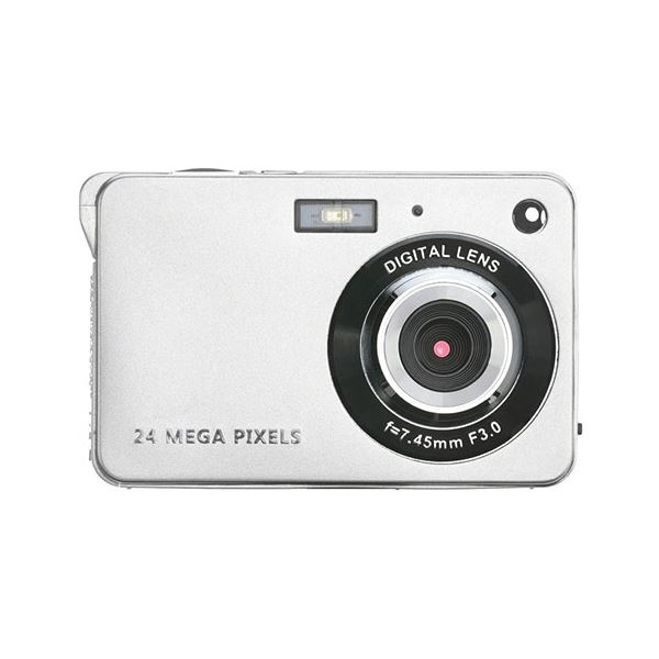 ASAGAO コンパクトデジタルカメラ ASCD2 2.7インチTFT液晶モニター搭載 シルバー ASCD2-S
