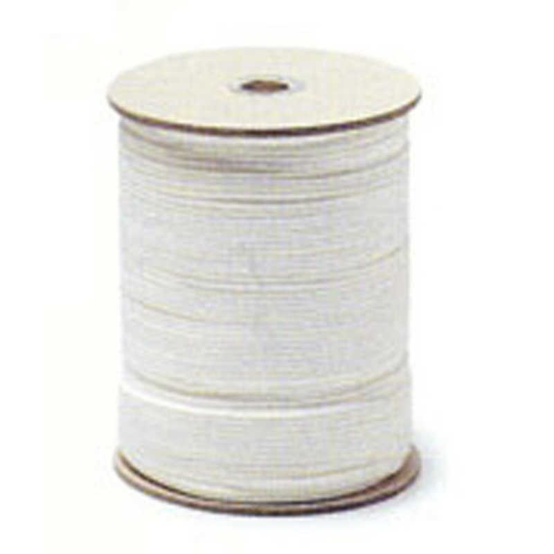 福井金属工芸　丸ひもポリエステル16打白Φ2.5mm 300m　NO.6502