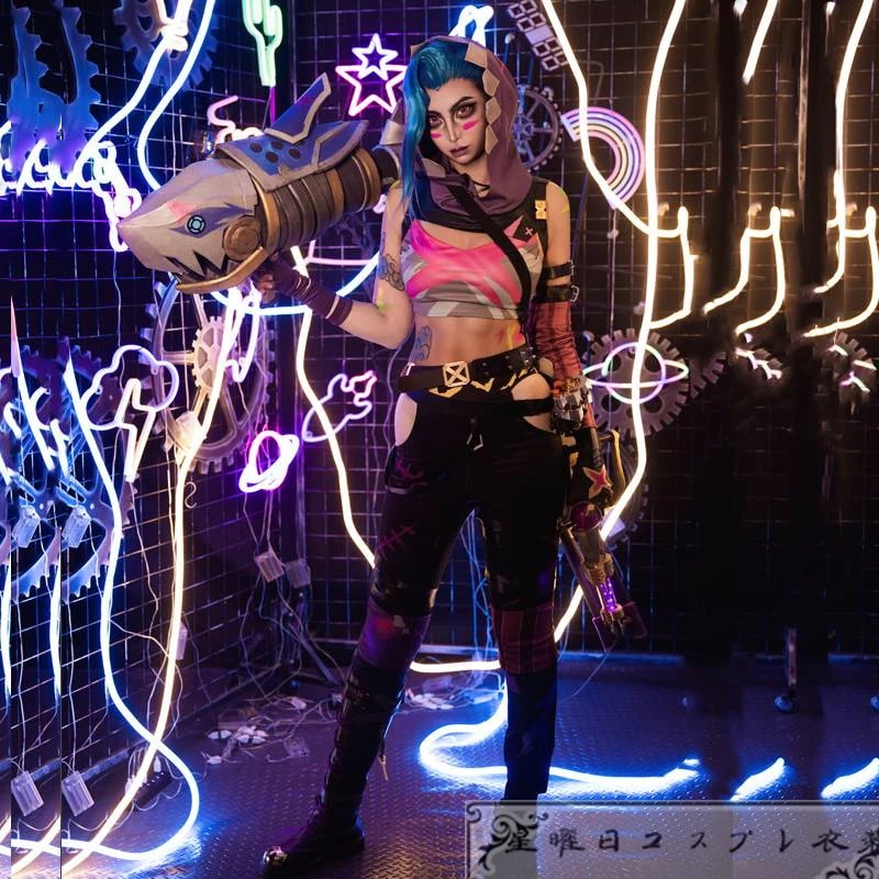 在庫品 アーケイン シーズン2 ジンクス コスチューム コスプレ衣装