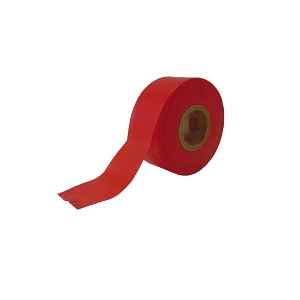 （まとめ）マイゾックス ビニールテープ 赤 BT-30R 1巻 [x5セット]