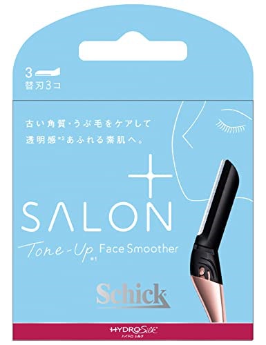 他サイト： シック・ジャパン ハイドロシルク サロンプラス トーンアップ フェイススムーサー 替刃（3コ入） トンアツプフエイススムサカエバの商品画像