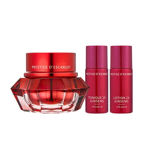 Its Skin Prestige Creme 2X Ginseng Descargot Set