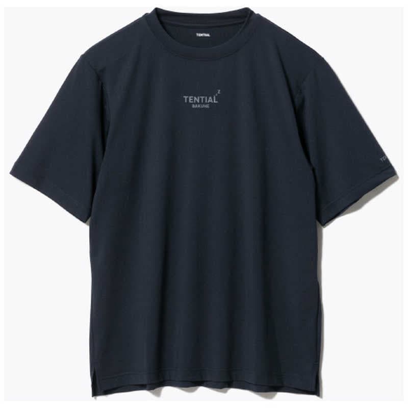 TENTIAL　BAKUNE Mesh Short Sleeve 上 ネイビー(S)-25SS　25SSBA018U00080004N
