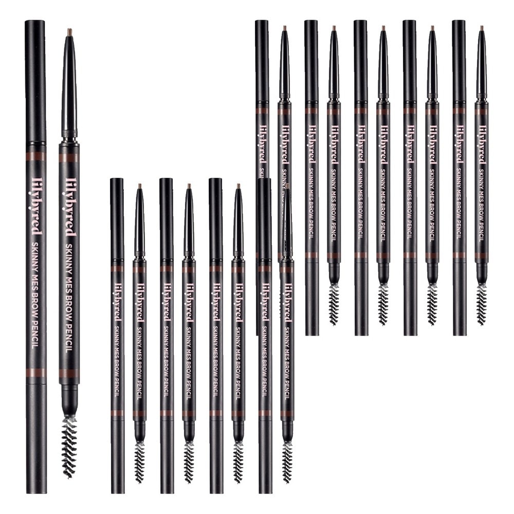 リリー バイレッド スキニー メス ブロウ ペンシル 006g03 ダークブラウン10個