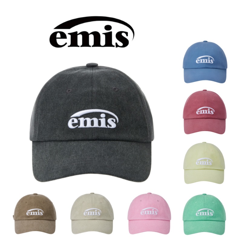 NEW LOGO PIGMENT BALL CAP 8color ピグメントキャップ 8色 正規品認証のご 韓国アイドル着用 男女兼用 人気ファッション帽子 韓国直送エミス