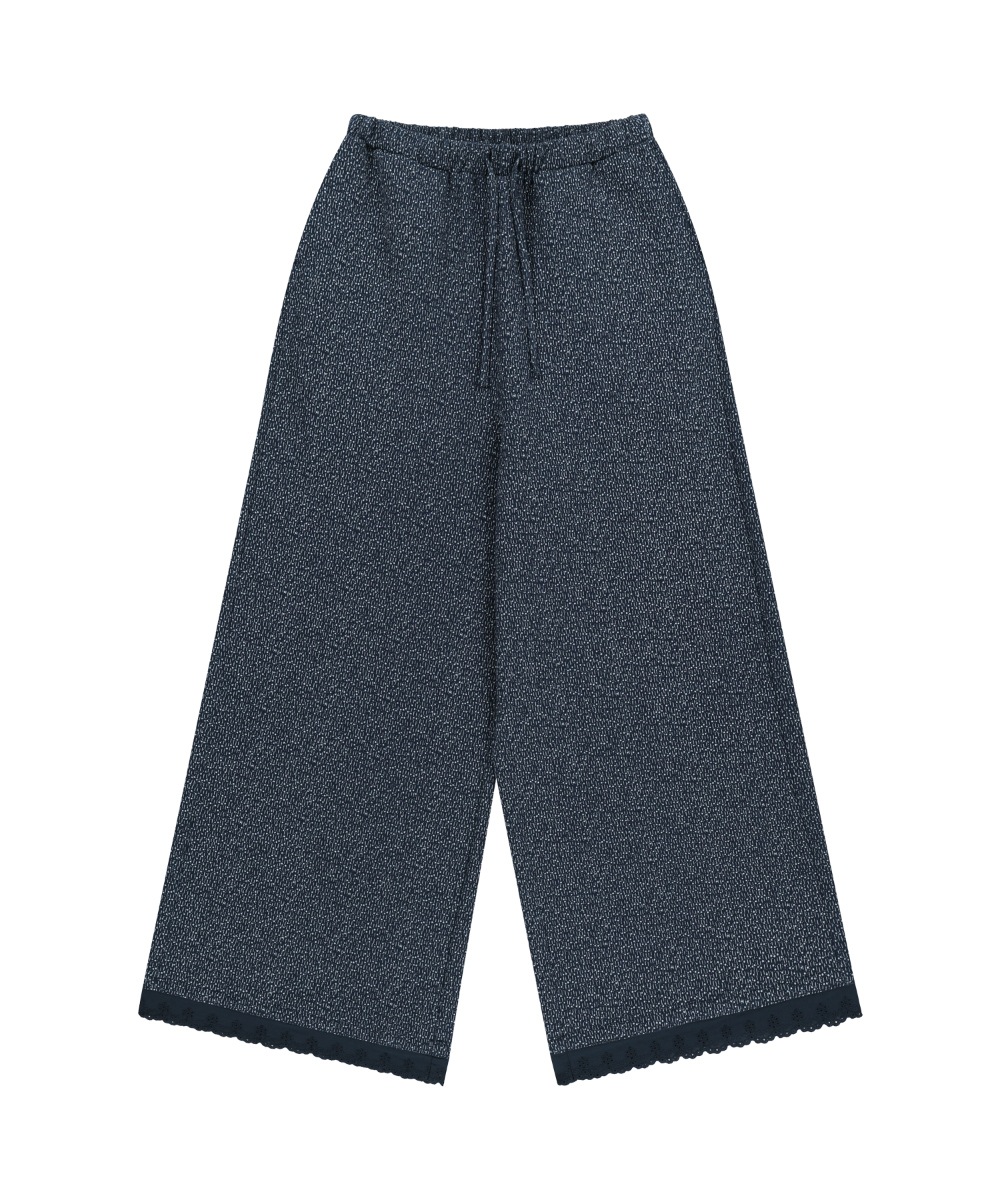 【COYSEIO】 SHOOTING STAR PANTS : NAVY