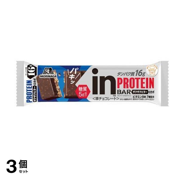 inバープロテイン ザクザクビター ロカボ 12本入 3個セット