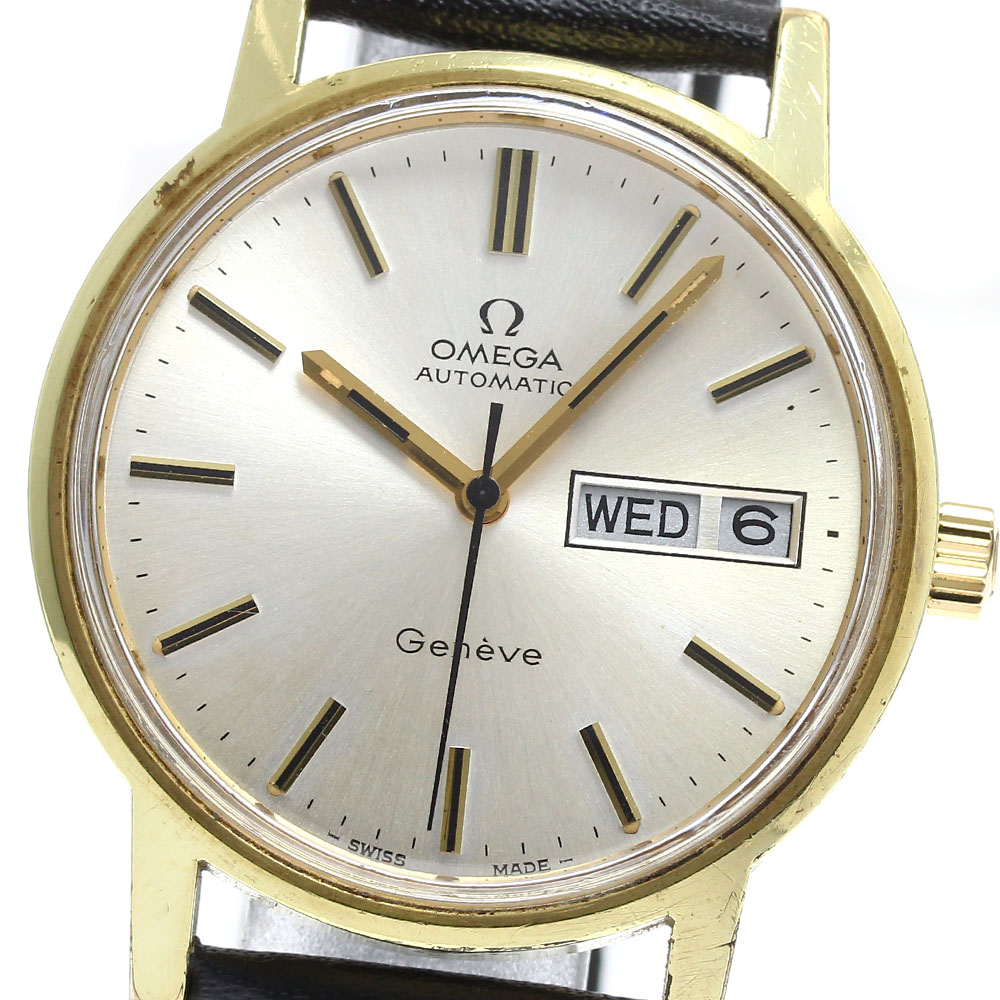 オメガ OMEGA 166.0117 ジュネーブ デイデイト cal.1022 自動巻き メンズ _879942【中古】