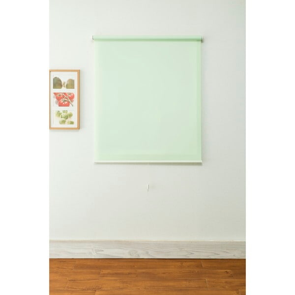Fullness L3807 RSトッティーノ 90X220 GR グリーン ハンドル付ロールスクリーン プレーン 無地タイプ 90×220cm メーカー直送