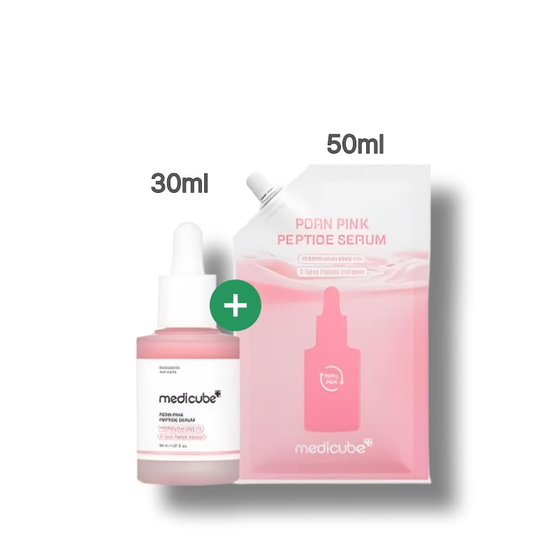 [人気セラム] PDRN ピンクペプチド アンプル 本品30ml＋リフィル50ml