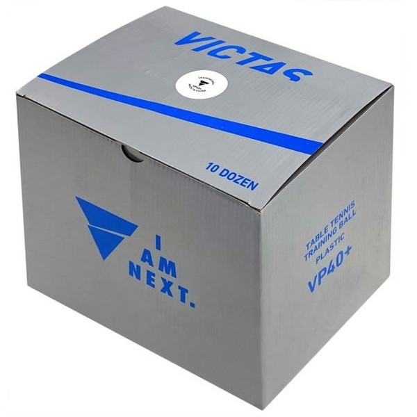 VICTAS VP40+ トレーニングボール 10ダース入 [卓球ボール]