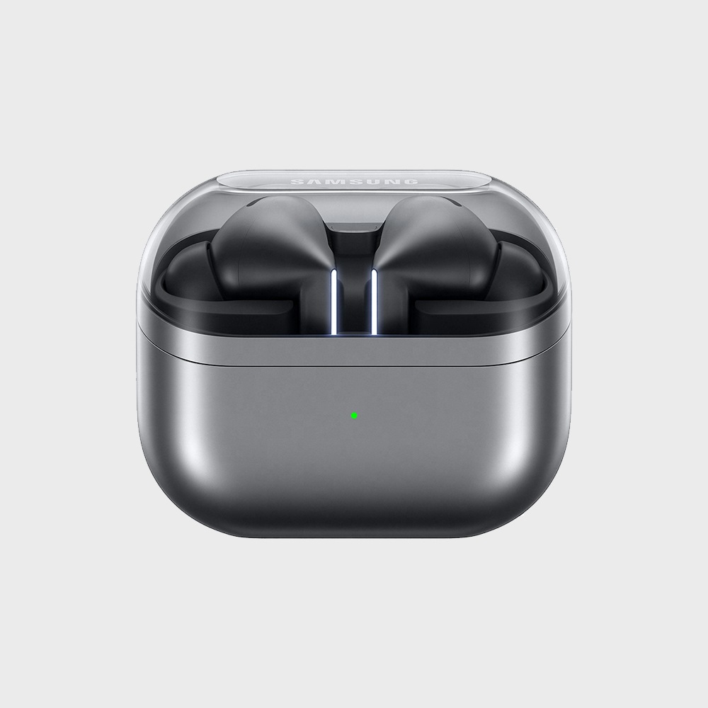 Galaxy Buds3 Pro SM-R630N ワイヤレスBluetoothイヤホンANCキャナル & Galaxy AI -シルバー/新品/2024