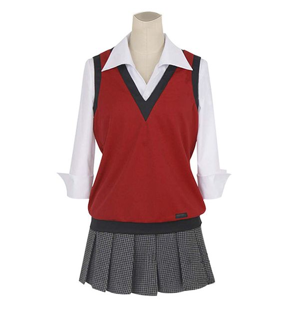 賭ケグルイ 風 生摩妄 （いきしまみだり） コスチューム コスプレ衣装 7点セット サイズ S―XXL