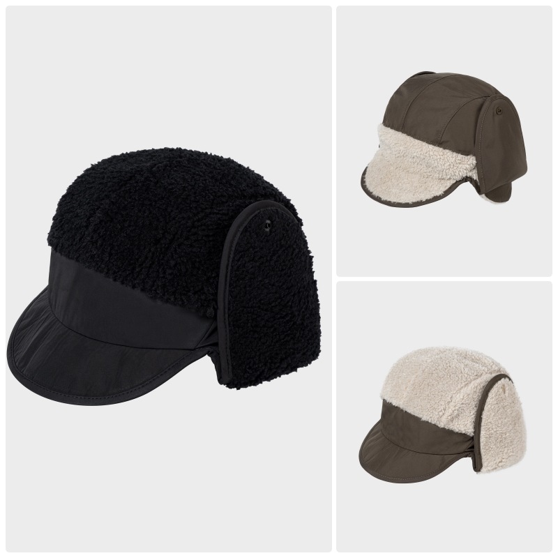 【LOW CLASSIC】25FW REVERSIBLE FLEECE EARFLAP HAT : 2COLORS