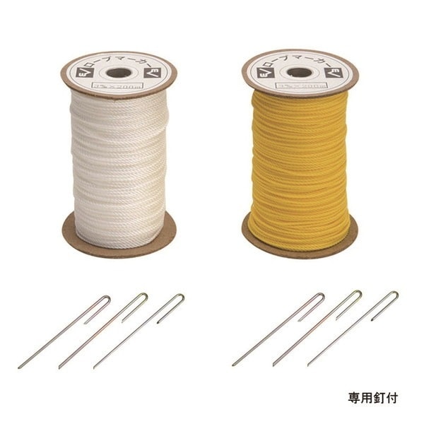 EKA181 400 ロープマーカー3×200 黄