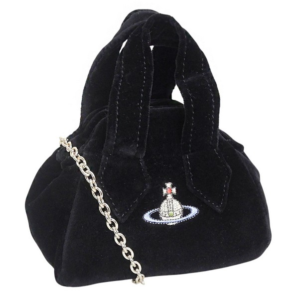 ヴィヴィアンウエストウッド バッグ レディース ショルダーバッグ ハンドバッグ 黒 ARCHIVE YASMINE MINI YASMINE BAG 45030010W00BXN405 VIVIENN