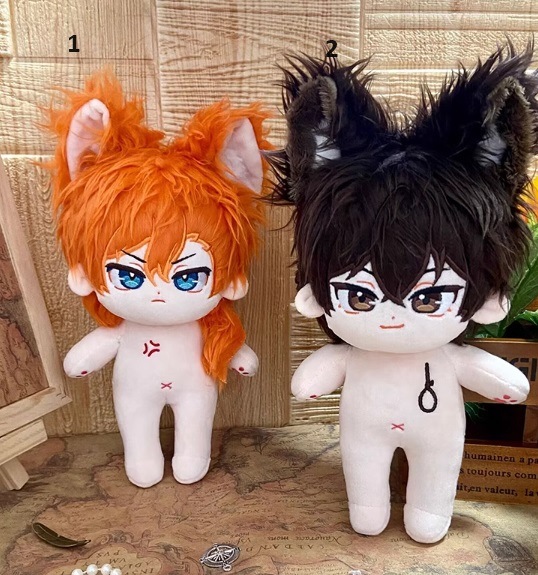 20cm 無属性ぬいぐるみ　コットン ドール　棉花娃娃 本体のみ　着せ替え　人形のみ