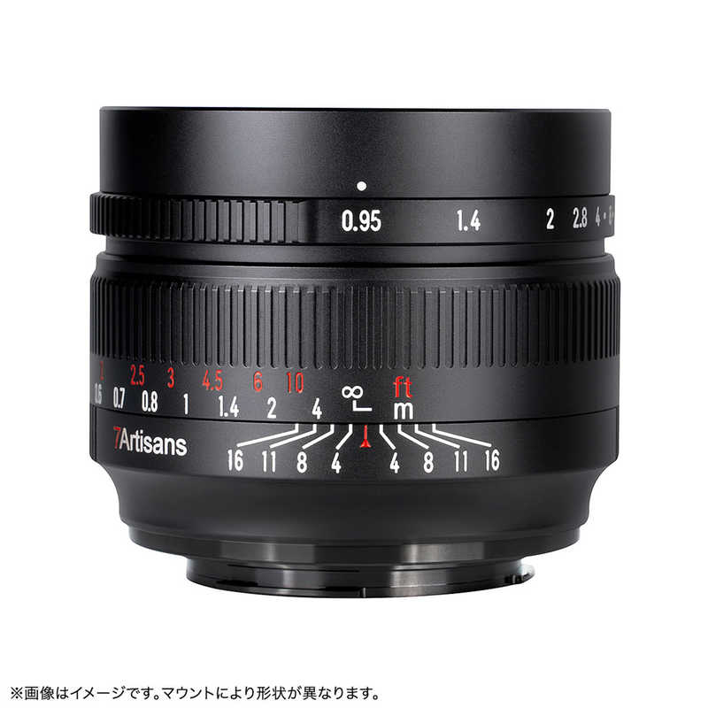 七工匠　カメラレンズ (マイクロフォーサーズ用)　7Artisans 50mm F0.95 50095M43B
