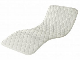 岡部商事 ピュアライフエアーパッド オーバーレイ/ハイブリッドタイプ オフホワイト 83cm PA2004A